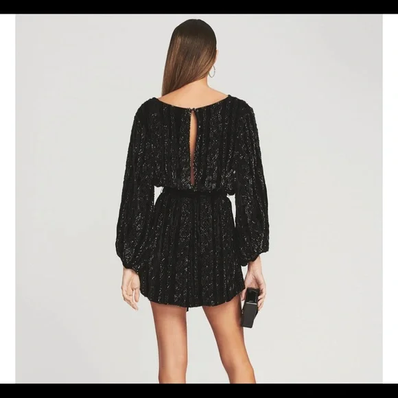 Retrofete black Cable knit Grace dress (size small) - Picture 3 of 4